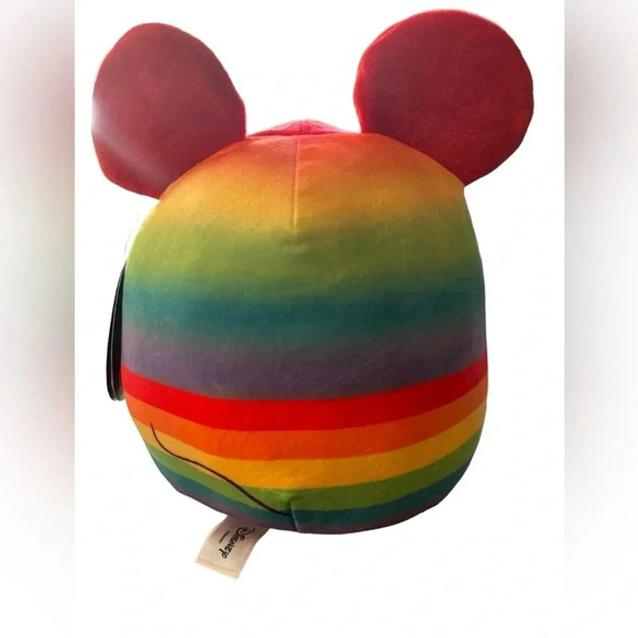 Disney Mickey & Minnie Pride Collection Squishmellow 8” Plush Set - Picture 6 of 6